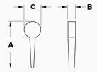 Lever Handle Dimensions